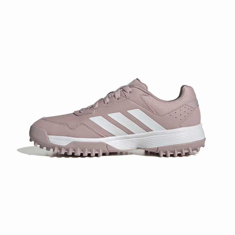 adidas Unisex Kids Hockey Youngstar K Shoes, Dual Lilac/FTWR White/core Black, 4.5 UK