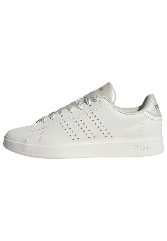 adidas Women's Advantage 2.0 Shoes, core White/core White/Cyber met., 9.5 UK