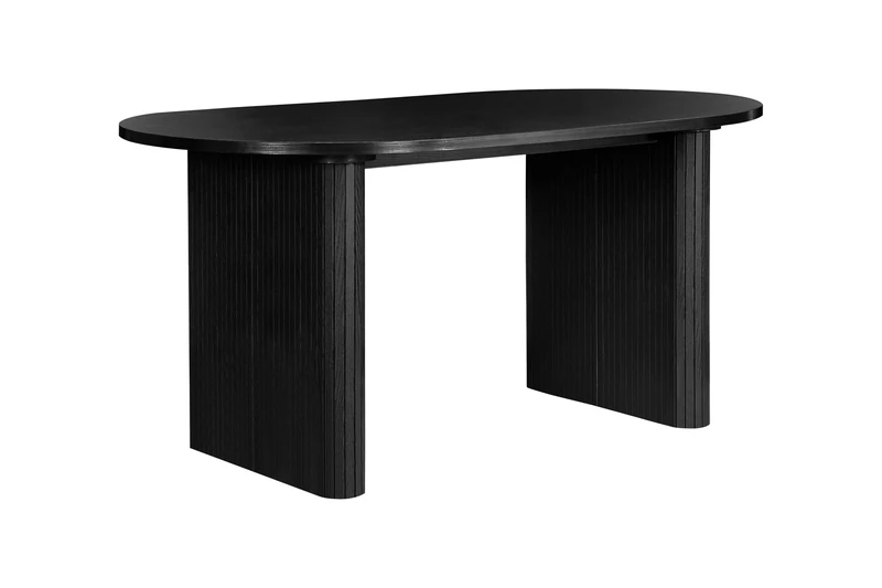 Birlea Axel Oval Fluted Dining Table