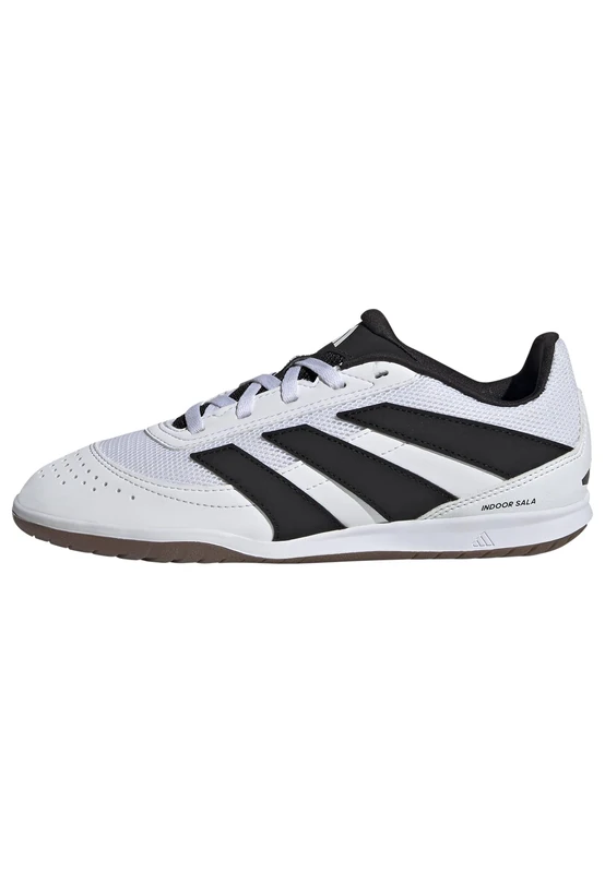 adidas Unisex Club Sala Indoor Football Boots Kids Shoes, FTWR White/Solar Turbo/core Black, 12 UK Child