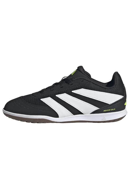 adidas Unisex Club Sala Indoor Football Boots Kids Shoes, FTWR White/Solar Turbo/core Black, 12.5 UK Child