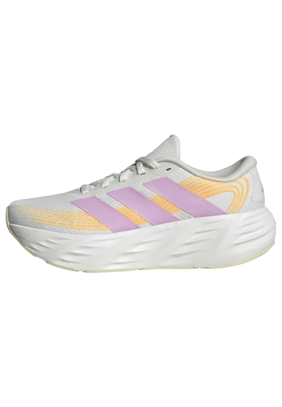 adidas Women's Galaxy 8 Running Shoes, Cloud White/Bliss Lilac/Lucid Tangerine, 7 UK