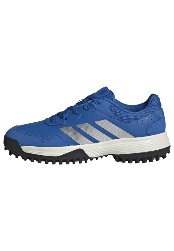 adidas Unisex Kids Hockey Youngstar K Shoes, Bright Royal/Silver met./Pure Ruby, 4 UK