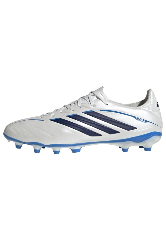 adidas Unisex Copa Pure Iv League Firm Ground Football Boots Shoes, Zero met./Dark Blue/Lucid Ray Blue, 9.5 UK