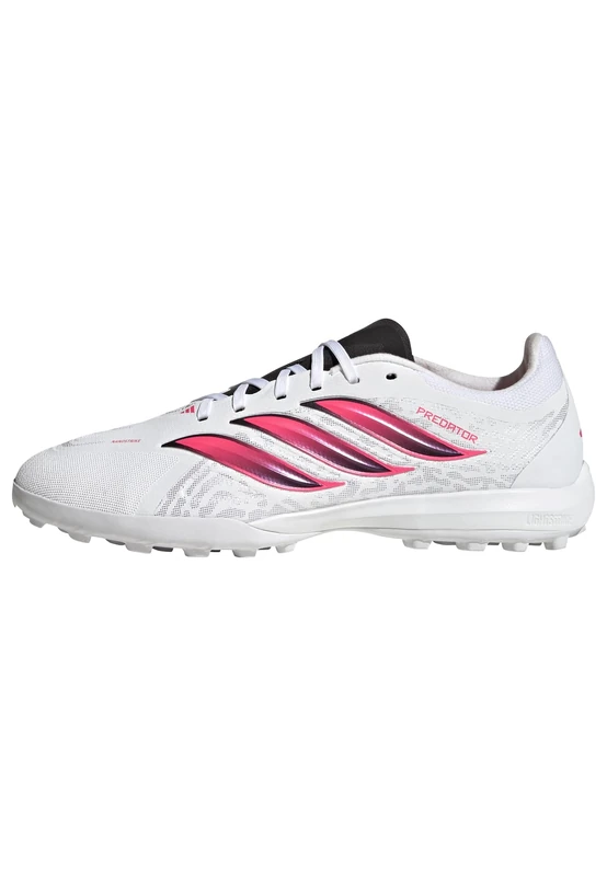 adidas Unisex Predator League Turf Football Boots Shoes, FTWR White/Solar Turbo/core Black, 7 UK