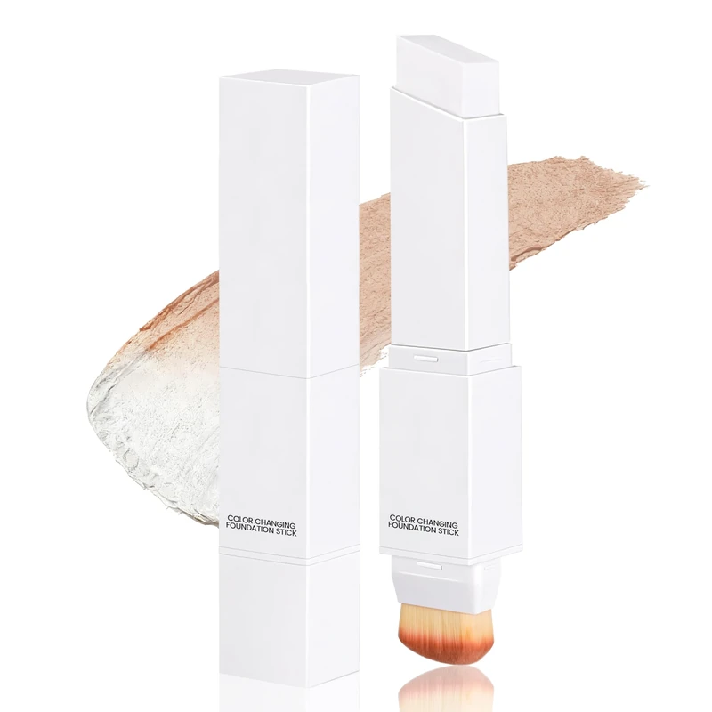 Noerrors 2-in-1 Changing Foundation Stick with Brush - Full Coverage