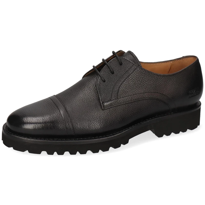 Melvin & Hamilton Derby Shoes Men's Corentin 1, Black, 9 UK