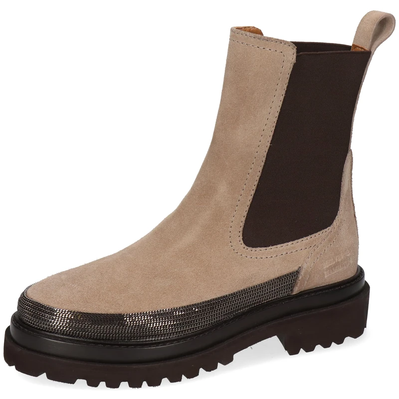 Melvin & Hamilton Leonie 27 Women's Ankle Boots, beige, 6 UK