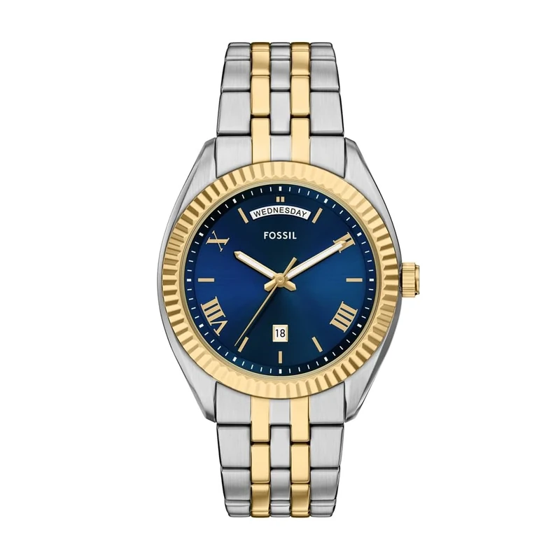 Fossil Campbell Men's 42MM Two-Tone Stainless Steel Watch, FS6141