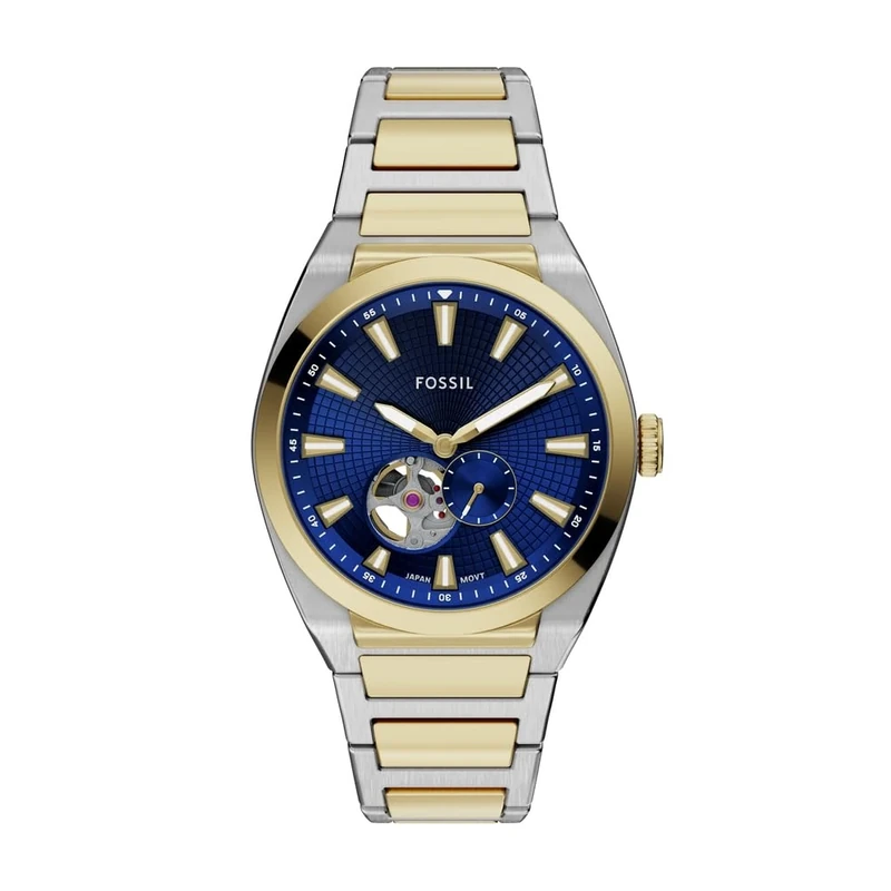 Fossil Everett Men's 42MM Gold-Tone Stainless Steel Watch, ME3275