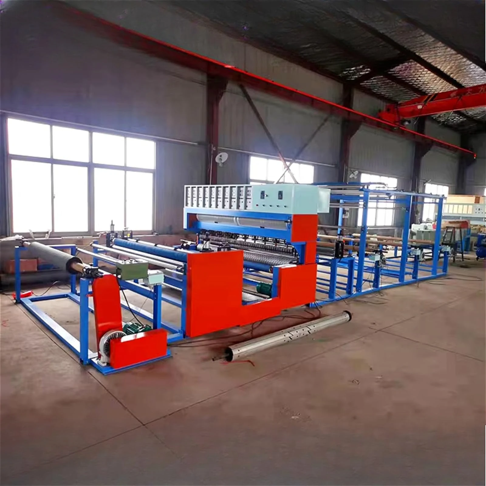 Computerized Multi-Needle Quilting Machine with Automatic Rolling | High-Speed Industrial Quilt Sewing & Embroidery Machine for Bed Covers, Comforters & Mattress Pads