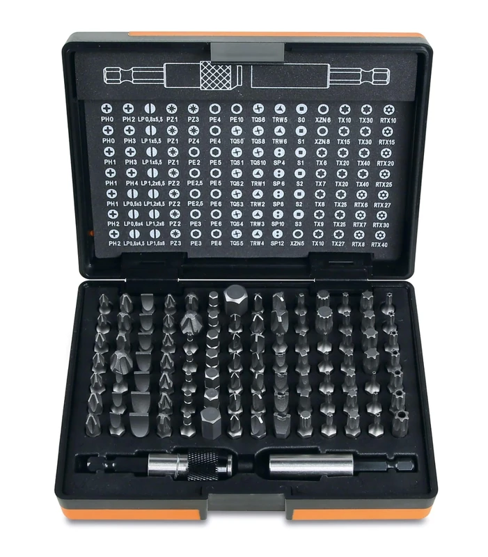 Beta 861/C100 Set of 98 Bits with 2 Bit Holders in Case