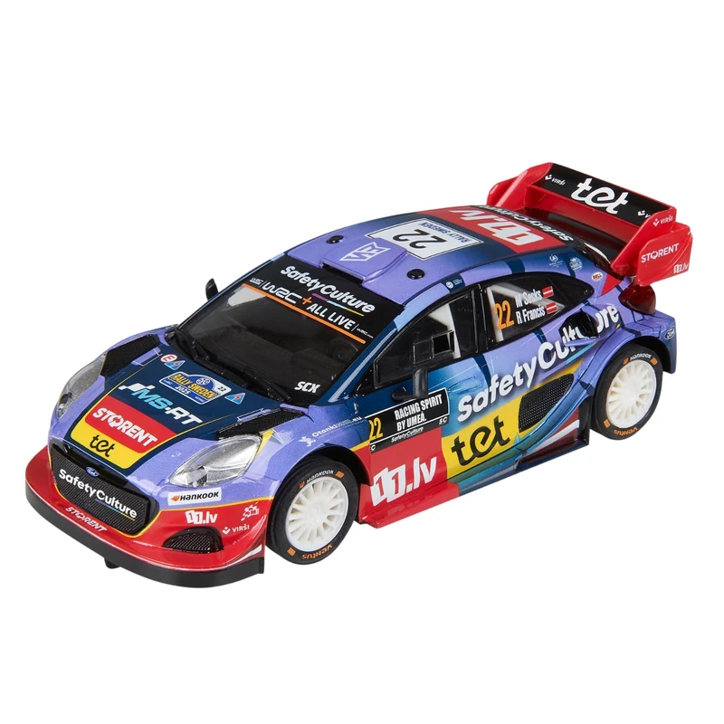 SCALEXTRIC - Advance Racing Vehicle - Slot Car - Scale 1:32 (Ford Puma WRC - Sesks '25)