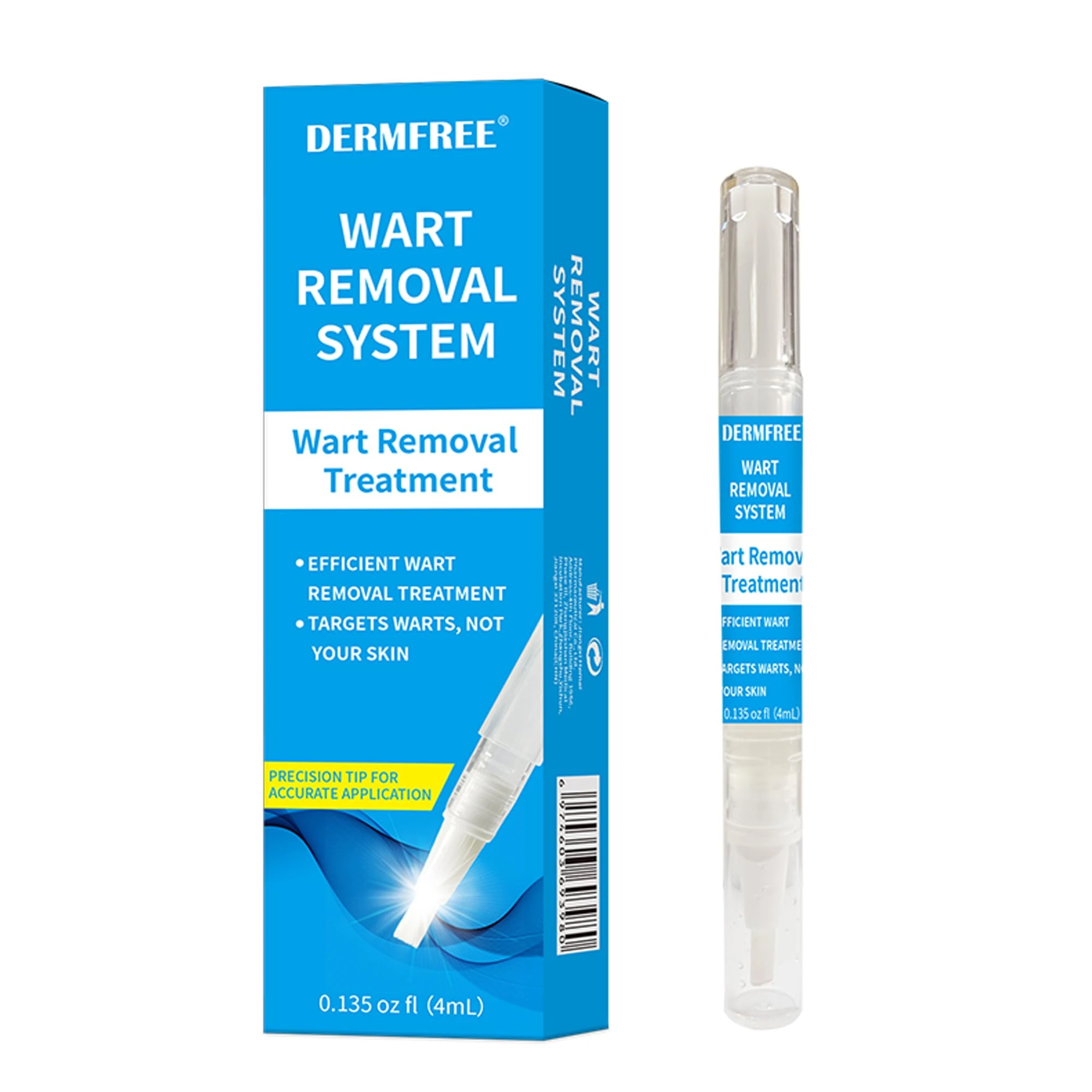 Wart & Verruca Removal Pen - Effectively Treat Warts，Prevent wart Regrowth，Skin Tag Removal Pen for Face, Body, Hands & Feet, Safe for All Skin Types.