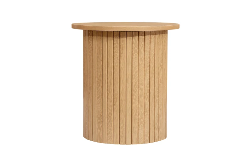 Birlea Axel Fluted Side Table Oak