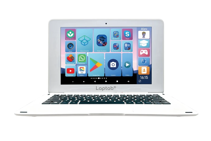 LEXIBOOK, LAPTAB® 10, Laptop with touch screen, Designed for the whole family, Educational and Fun content, Powered by Android™, Parental control, Ultra thin and light, LT10ENLXB