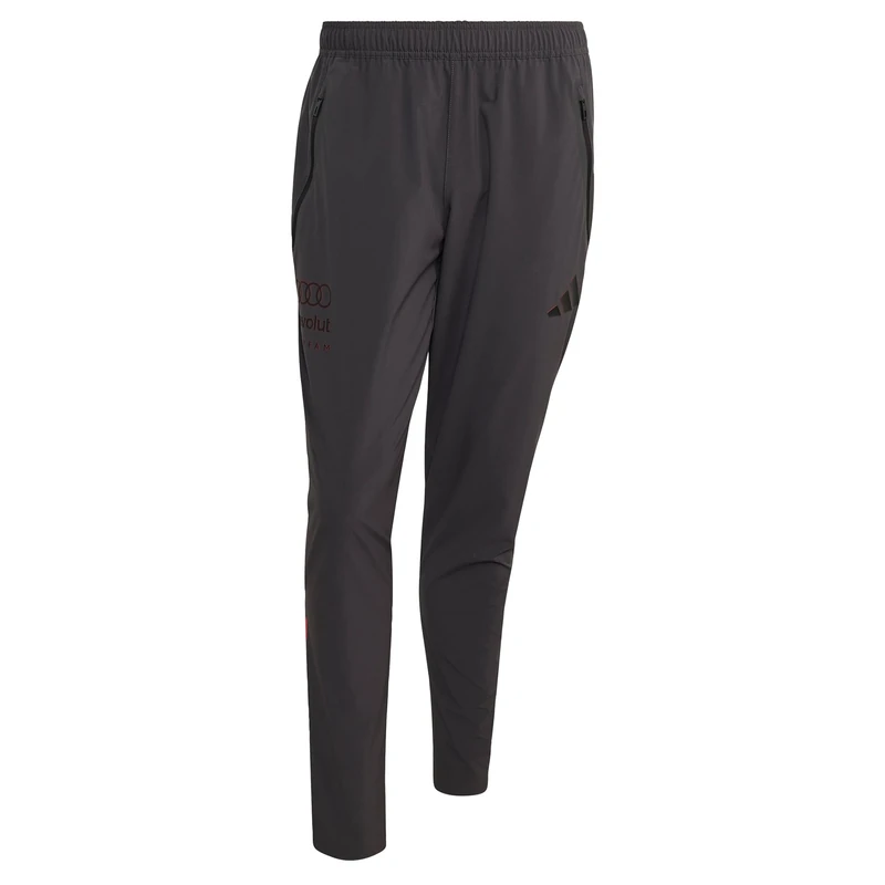 adidas Men's Audi Revolut Formula One Team DNA Vis Tech Pants, Utility Black/hi-res red, S Tall