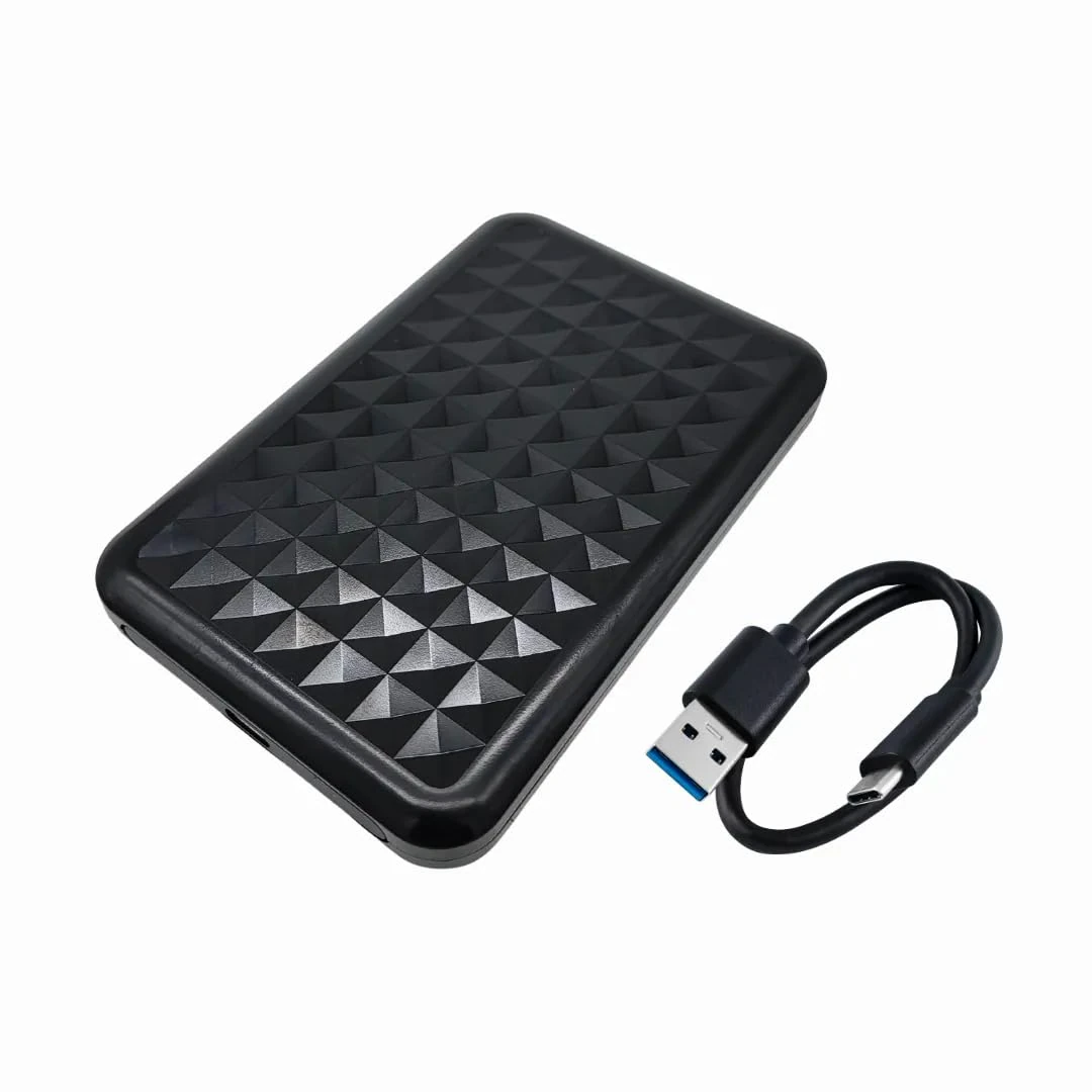 Premier IT Mini External Hard Drive (320GB) Slim USB 3.1 Type-C HDD Compatible with PC, Laptop, Mac, PS5, Xbox - Plug & Play Backup, Storage, Photos, Movies, Games