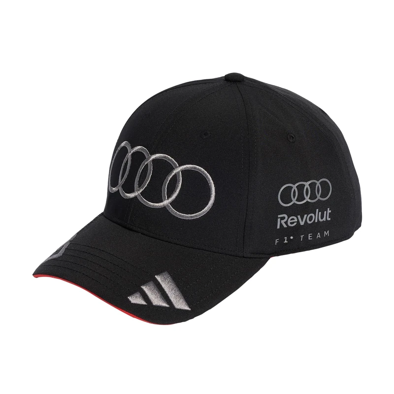 adidas Unisex Audi Revolut F1 Team Nico Hulkenberg Cap, Black, M-L