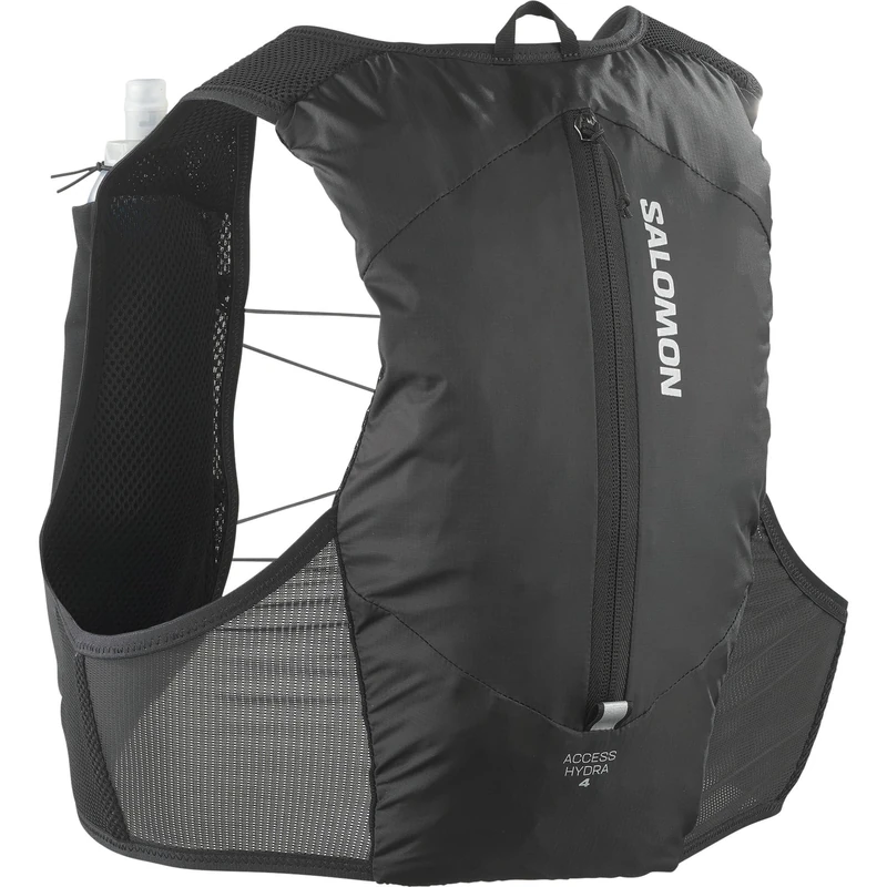 Salomon Hydra Access Vest 4 One Flask, Minimalist Hydration Vest with Easy-to-Use Pockets, Effortless Drinking and SensiFit Comfort, 500ml Soft Flask Included for Short Trail and Road Runs