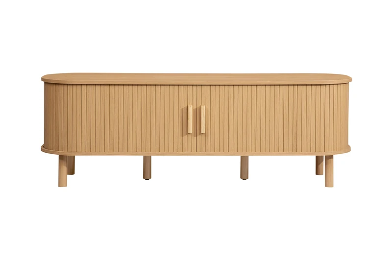 Birlea Axel fluted TV Unit Oak