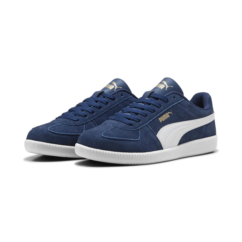 PUMA Unisex Puma Club LT ESD, Persian Blue-PUMA White-PUMA Gold, 10