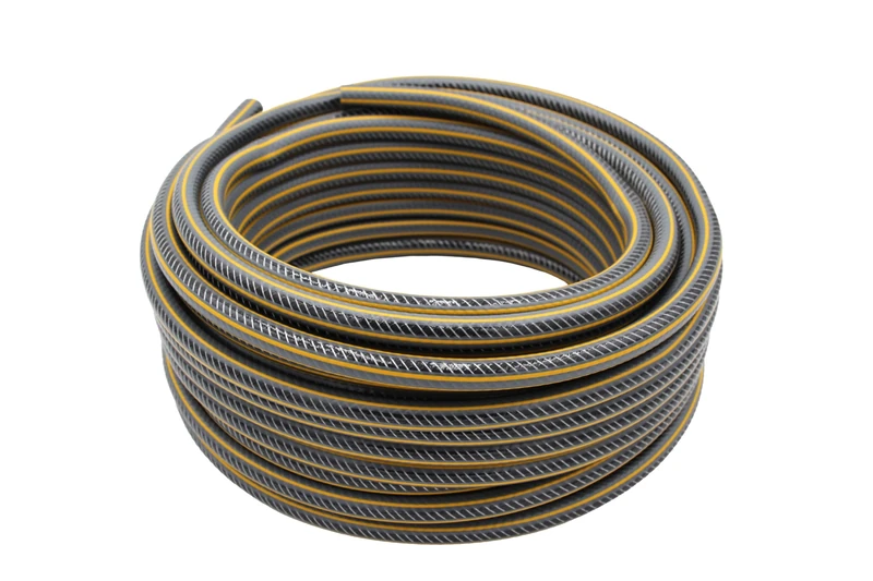 Hozelock Pro | 50m Flexi Pro Hose | Transparent Garden Hosepipe | Sustainable 70% Recycled PVC | Premium Feel | Flexible, Strong, Durable | Modern Design