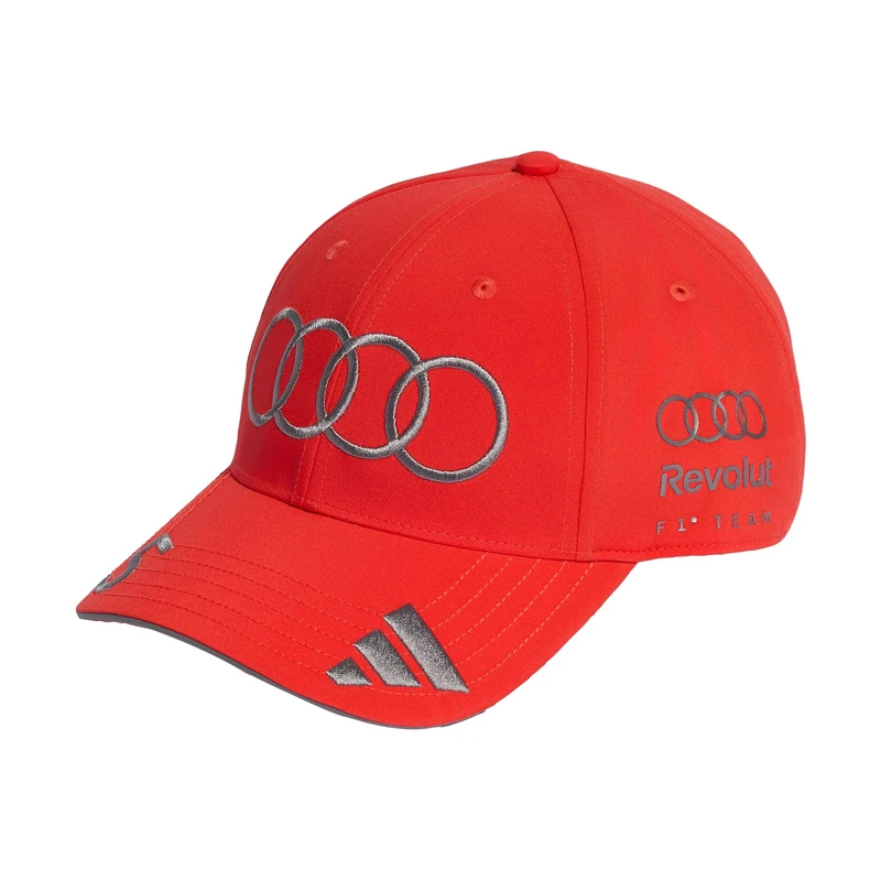 adidas Unisex Audi Revolut F1 Team Gabriel Bortoleto Cap, hi-res red, XS-S