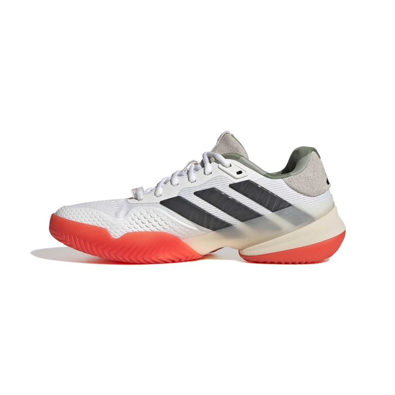adidas Men's Barricade 14 Tennis Shoes, FTWR White/Carbon/Wonder White, 8.5 UK