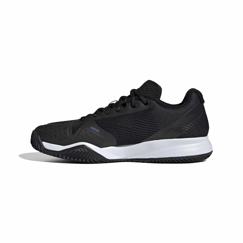 adidas Men's Courtflash Speed 2 Mens Tennis Shoes, core Black/Lucid Ray Blue/FTWR White, 9 UK