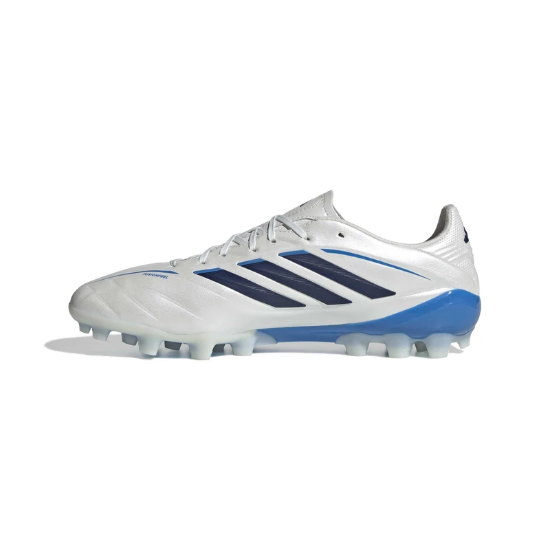 adidas Unisex Copa Pure Iv League 2G/3G Artificial Ground Football Boots Shoes, Zero met./Dark Blue/Lucid Ray Blue, 7 UK