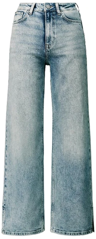 Pepe Jeans Women's Straight Jeans UHW Lexa Jeans, Blue (Denim-3VF), 24W/28L
