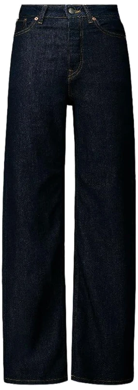 Pepe Jeans Women's Straight Jeans UHW Lexa Jeans, Blue (Denim-6CD), 26W/32L