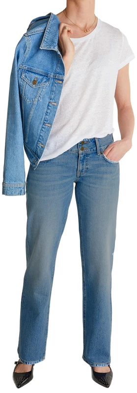 Pepe Jeans Women's Straight Jeans LW Venus Jeans,Blue,32W/28L - Image 1