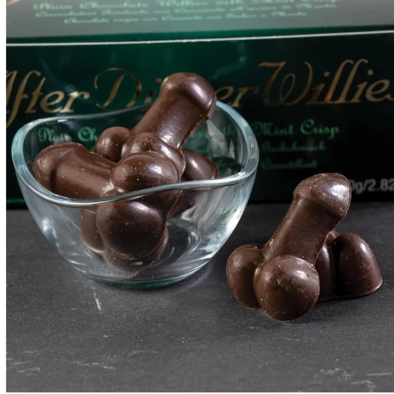 Milk Chocolate Willies Chocolate Willy Novelty Hen Party | Fun Novelty After Dinner Willys Gift | Cheeky Chocolate Treat | | Perfect for Birthdays, Secret Santa & Parties - Image 1