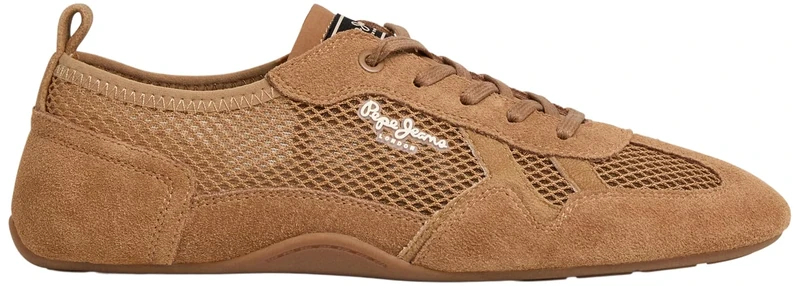 Pepe Jeans Women's NOA NET W Sneak, Brown (Tobacco Brown), 5 UK