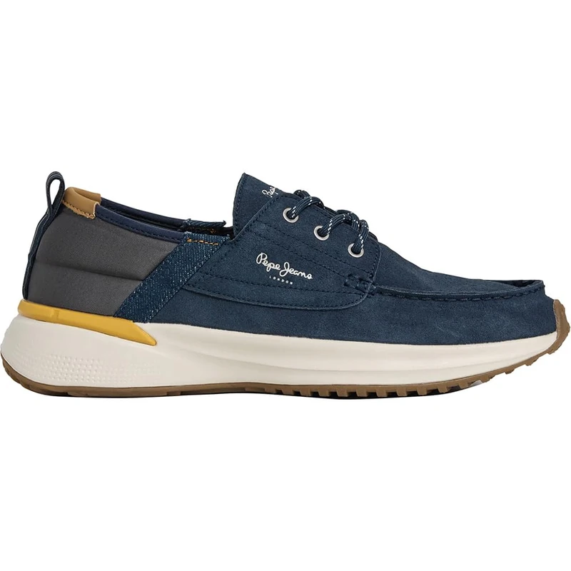 Pepe Jeans Men's Bampton Evolve M Sneak, Blue (Navy), 10 UK