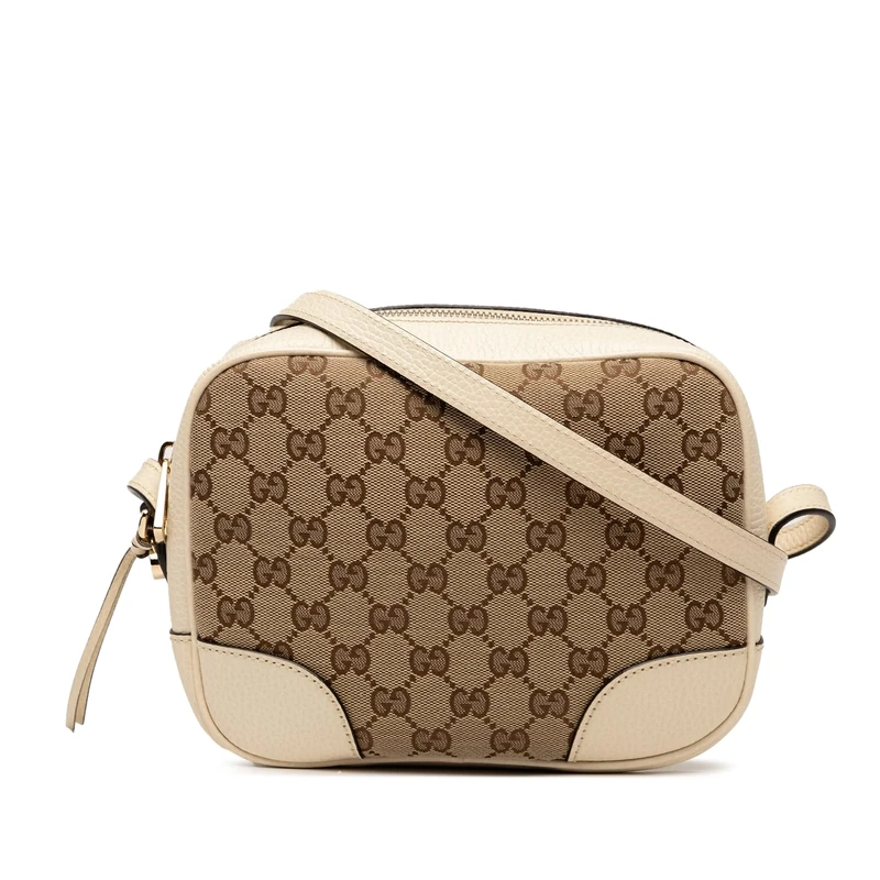 Gucci Pre-Loved GG Canvas Bree Crossbody Bag