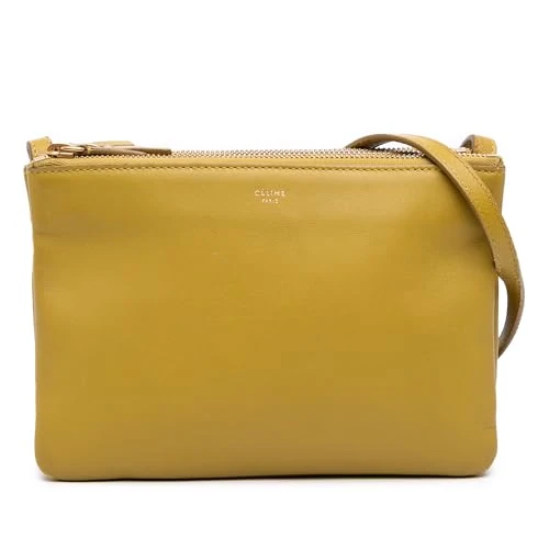 Celine Pre-Loved Small Lambskin Trio Crossbody Bag