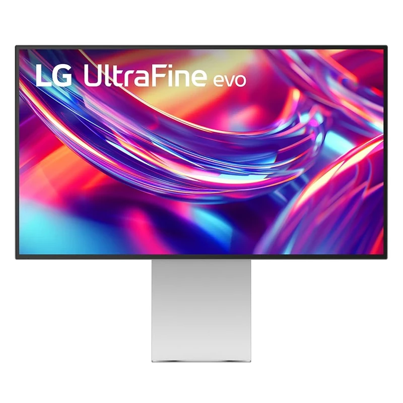 LG UltraFine evo 32U990A-S - 6K (6144 x 3456p) Nano IPS Black 32 Inch, 60Hz, 5ms GtG, DCI-P3 98%, Adobe RGB 99.5%, HDR 600, MAC compatitble, Speakers, Thunderbolt 5, HDMI 2.1, DP2.1, Silver