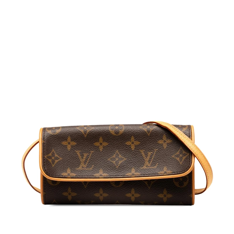 Louis Vuitton Pre-Loved Monogram Pochette Twin PM Crossbody Bag
