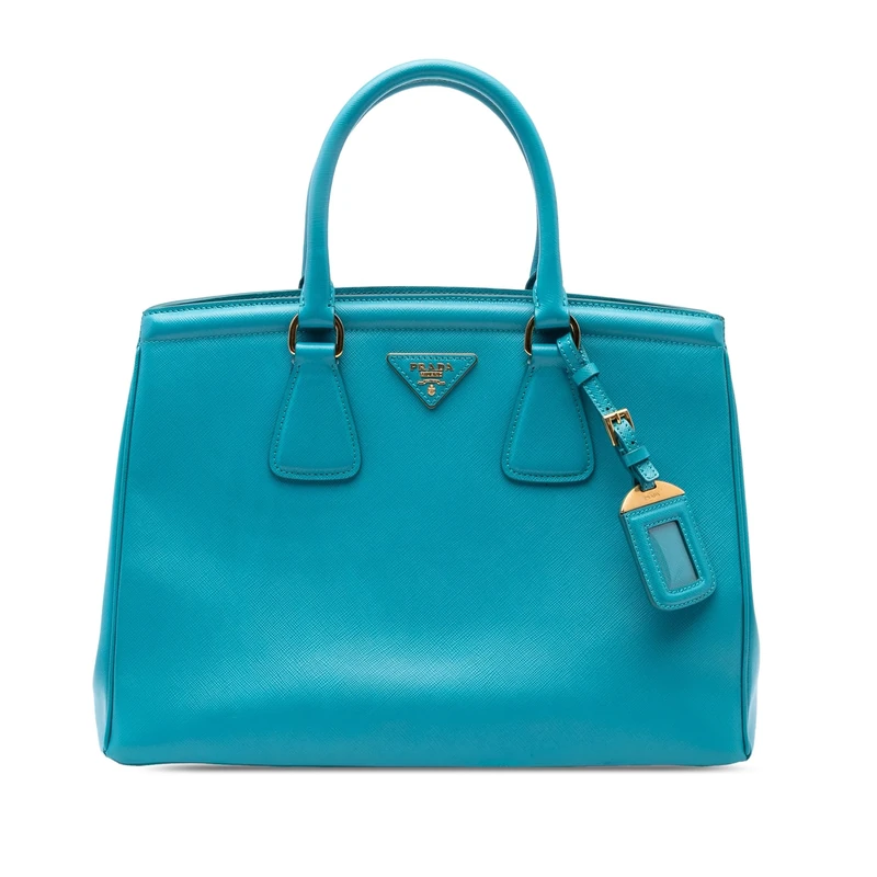 Prada Pre-Loved Saffiano Lux Parabole Tote Bag