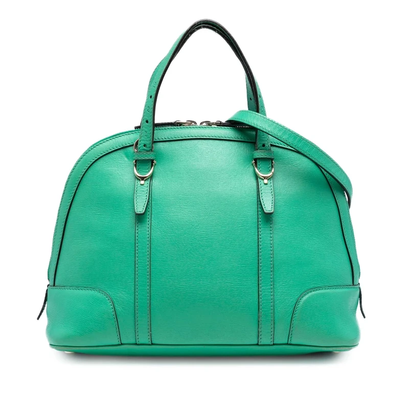 Gucci Pre-Loved Small Leather Nice Dome Satchel Handbag