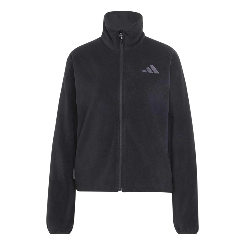 adidas Women's Terrex Multi Climawarm Full Zip Fleece Sweatshirt, black, L