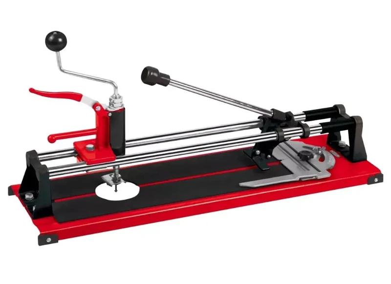 Dedra DED22600 Manual 3-in-1 Tile Cutter 600 mm Diameter 19 mm Angle Guide Sliding Guide Chrome Plated Guide Metal Construction