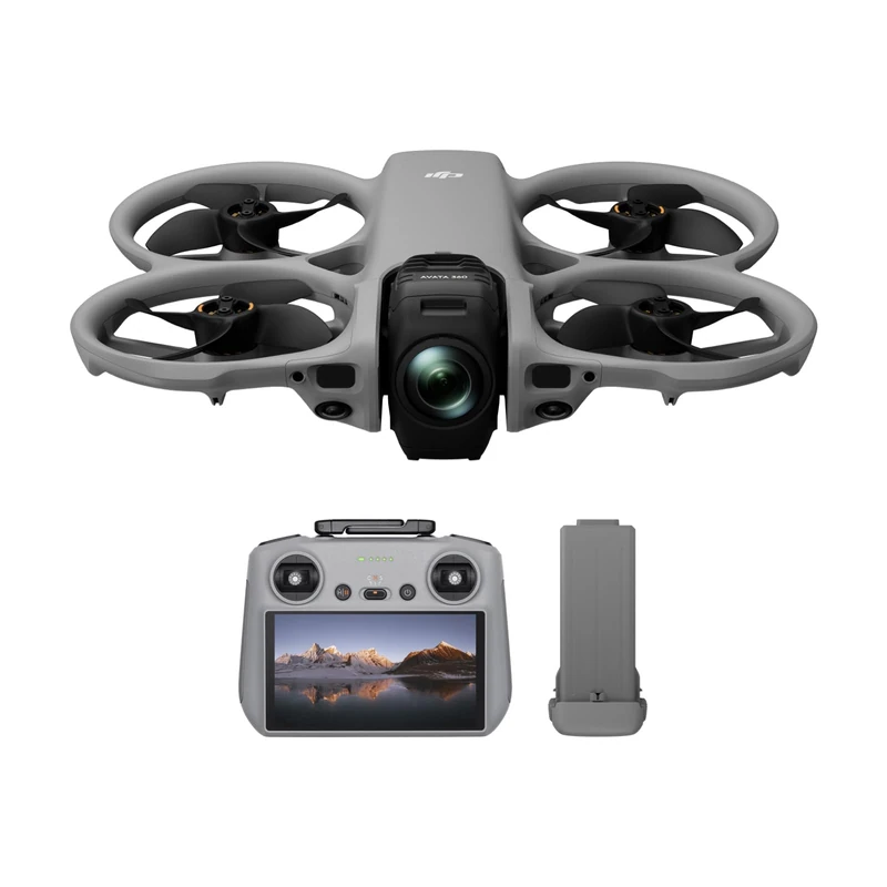 DJI Avata 360 (Drone Only), 360° Drone With 1-Inch 8K 360° Imaging for FPV & Aerial Filming, 360° Camera Drone With Propeller Guard.