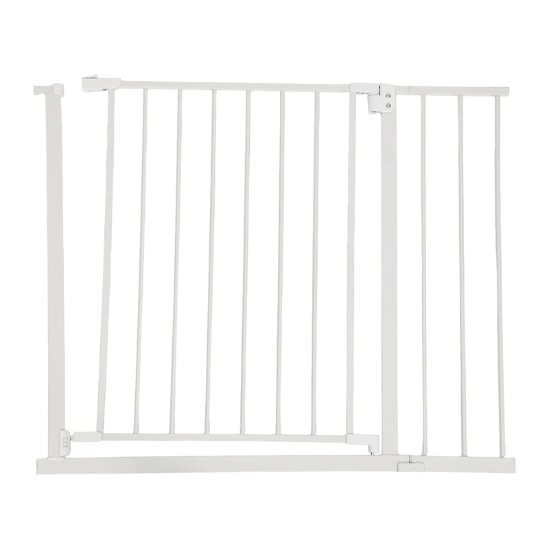 Relaxdays Stair Gate 95-100 cm - No Drilling Required White