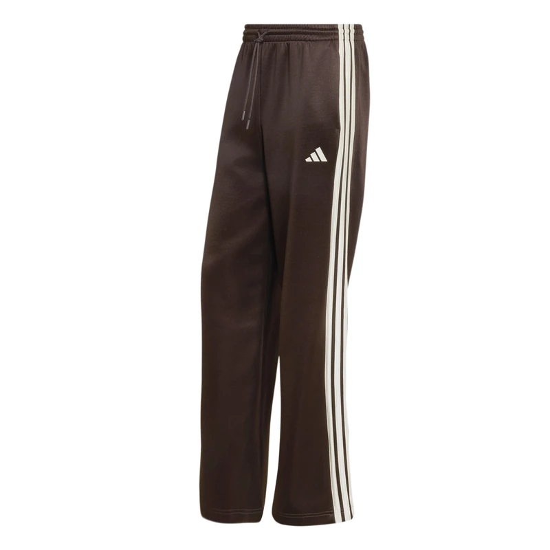 adidas Women's Stadium 3 Stripes Trackpant Pants, Aurora Coffee, XXL
