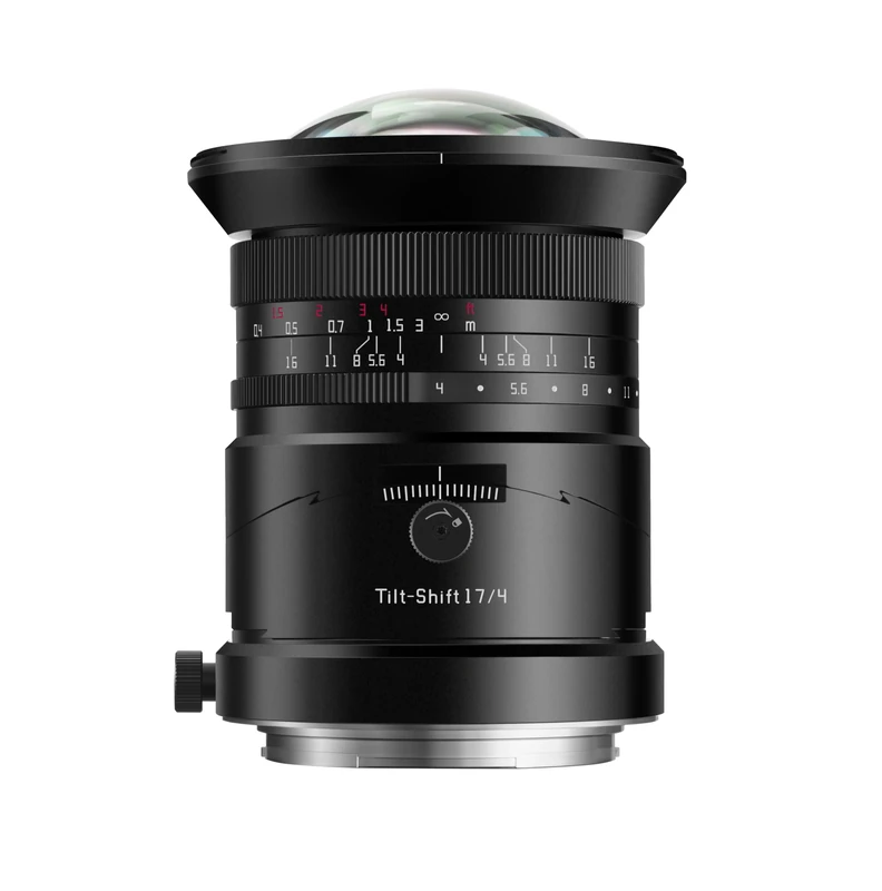 TTArtisan 17mm F4 Tilt-Shift Lens for Fuji GFX - Black