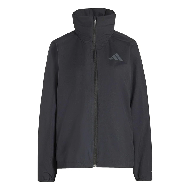 adidas Women's Terrex Multi Essentials 2 Layer Climaproof Rain Coat, black, S